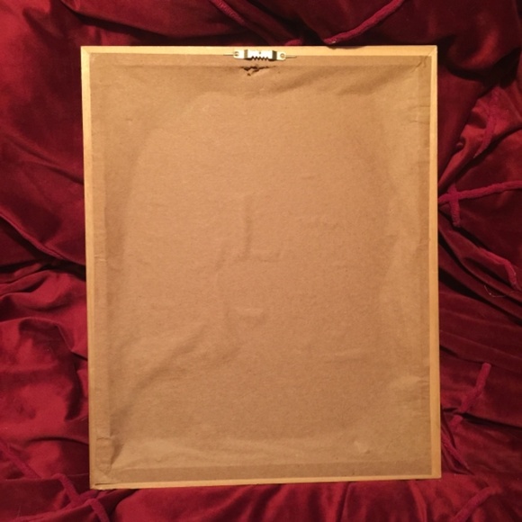 23rd psalm the lords prayer print framed print gold raised lettering 15.5" x 12" - Picture 2 of 4